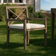 Load image into Gallery viewer, Northlake Outdoor Patio Teak Dining Armchair by Modway