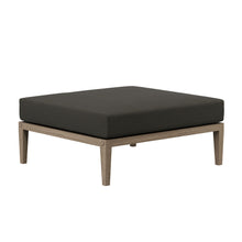 Load image into Gallery viewer, Northlake Outdoor Patio Teak Wood Loveseat and Ottoman Set by Modway