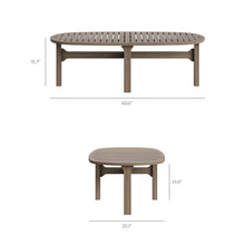 Load image into Gallery viewer, Saratoga 4-Piece Outdoor Patio Teak Wood Furniture Set by Modway