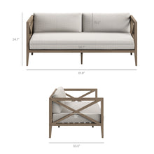 Load image into Gallery viewer, Northlake 5-Piece Outdoor Patio Teak Wood Furniture Set by Modway