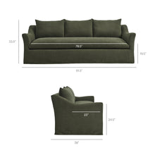 Load image into Gallery viewer, Somerset 92" Linen Blend Slipcovered Sofa by Modway