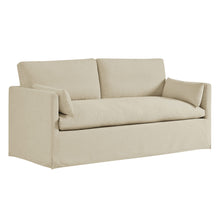 Load image into Gallery viewer, Wellfleet Slipcovered Linen-Blend Loveseat by Modway