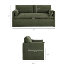 Load image into Gallery viewer, Wellfleet Slipcovered Linen-Blend Loveseat by Modway