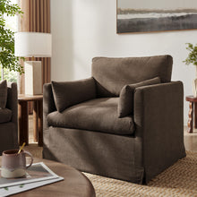 Load image into Gallery viewer, Wellfleet Slipcovered Linen-Blend Armchair by Modway