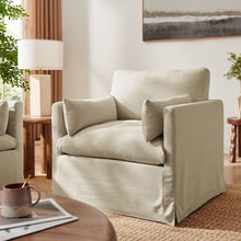 Load image into Gallery viewer, Wellfleet Slipcovered Linen-Blend Armchair by Modway