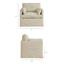Load image into Gallery viewer, Wellfleet Slipcovered Linen-Blend Armchair by Modway