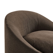 Load image into Gallery viewer, Sadie Slipcovered Linen-Blend Round Accent Chair by Modway