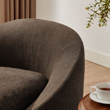 Load image into Gallery viewer, Sadie Slipcovered Linen-Blend Round Accent Chair by Modway