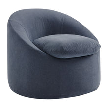 Load image into Gallery viewer, Sadie Slipcovered Linen-Blend Round Accent Chair by Modway