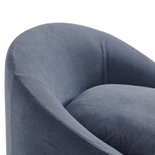 Load image into Gallery viewer, Sadie Slipcovered Linen-Blend Round Accent Chair by Modway