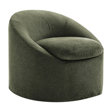 Load image into Gallery viewer, Sadie Slipcovered Linen-Blend Round Accent Chair by Modway