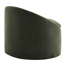 Load image into Gallery viewer, Sadie Slipcovered Linen-Blend Round Accent Chair by Modway