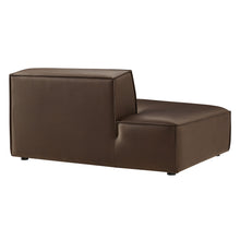 Load image into Gallery viewer, Restore Vegan Leather Left-Facing Armless Modular Chaise by Modway