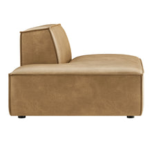 Load image into Gallery viewer, Restore Vegan Leather Left-Facing Armless Modular Chaise by Modway