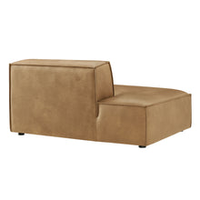 Load image into Gallery viewer, Restore Vegan Leather Left-Facing Armless Modular Chaise by Modway
