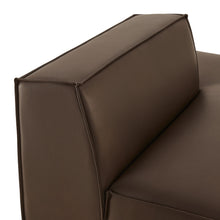Load image into Gallery viewer, Restore Vegan Leather Right-Facing Armless Modular Chaise by Modway