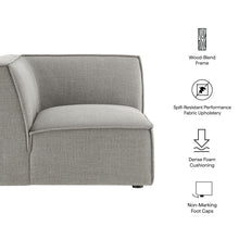 Load image into Gallery viewer, Restore Performance Fabric Upholstered Modular Corner Chair by Modway