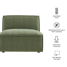 Load image into Gallery viewer, Restore Performance Fabric Upholstered Armless Modular Chair by Modway