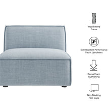 Load image into Gallery viewer, Restore Performance Fabric Upholstered Armless Modular Chair by Modway