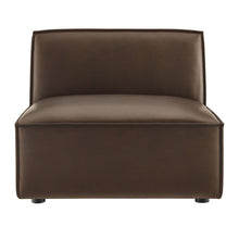 Load image into Gallery viewer, Restore Vegan Leather Armless Modular Chair by Modway