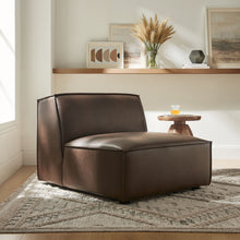 Load image into Gallery viewer, Restore Vegan Leather Armless Modular Chair by Modway