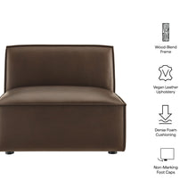 Load image into Gallery viewer, Restore Vegan Leather Armless Modular Chair by Modway