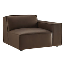 Load image into Gallery viewer, Restore Vegan Leather Right-Facing Modular Lounge Chair by Modway