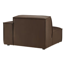 Load image into Gallery viewer, Restore Vegan Leather Right-Facing Modular Lounge Chair by Modway