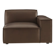 Load image into Gallery viewer, Restore Vegan Leather Right-Facing Modular Lounge Chair by Modway