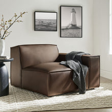 Load image into Gallery viewer, Restore Vegan Leather Right-Facing Modular Lounge Chair by Modway