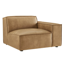 Load image into Gallery viewer, Restore Vegan Leather Right-Facing Modular Lounge Chair by Modway