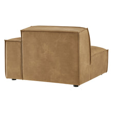 Load image into Gallery viewer, Restore Vegan Leather Right-Facing Modular Lounge Chair by Modway