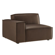 Load image into Gallery viewer, Restore Vegan Leather Left-Facing Modular Lounge Chair by Modway