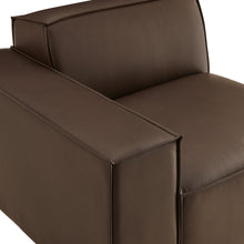Load image into Gallery viewer, Restore Vegan Leather Left-Facing Modular Lounge Chair by Modway
