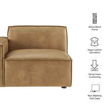 Load image into Gallery viewer, Restore Vegan Leather Left-Facing Modular Lounge Chair by Modway