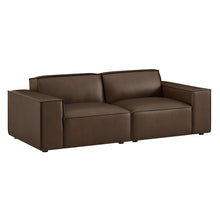 Load image into Gallery viewer, Restore 2-Piece Vegan Leather Modular Loveseat by Modway