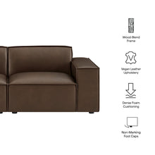 Load image into Gallery viewer, Restore 2-Piece Vegan Leather Modular Loveseat by Modway