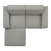 Load image into Gallery viewer, Restore 3-Piece Performance Fabric Upholstered Modular Loveseat with Ottoman by Modway