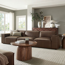 Load image into Gallery viewer, Restore 3-Piece Vegan Leather Modular Sofa Set by Modway