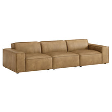 Load image into Gallery viewer, Restore 3-Piece Vegan Leather Modular Sofa Set by Modway