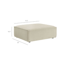 Load image into Gallery viewer, Restore 4-Piece Performance Fabric Upholstered Modular Sofa Set with Ottoman by Modway