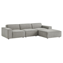 Load image into Gallery viewer, Restore 4-Piece Performance Fabric Upholstered Modular Sofa Set with Ottoman by Modway