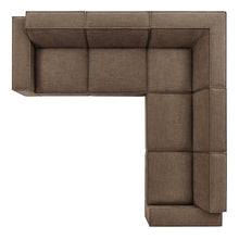 Load image into Gallery viewer, Restore 5-Piece Performance Fabric Upholstered Modular L-Shaped Sofa by Modway
