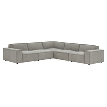Load image into Gallery viewer, Restore 5-Piece Performance Fabric Upholstered Modular L-Shaped Sofa by Modway