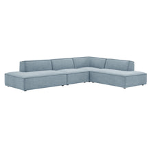 Load image into Gallery viewer, Restore 4-Piece Performance Fabric Upholstered Modular L-Shaped Armless Sectional Sofa by Modway
