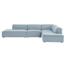 Load image into Gallery viewer, Restore 4-Piece Performance Fabric Upholstered Modular L-Shaped Armless Sectional Sofa by Modway