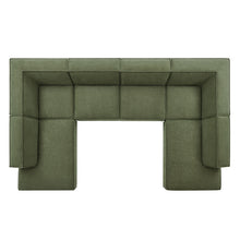Load image into Gallery viewer, Restore 6-Piece Performance Fabric Upholstered U-Shaped Sectional Sofa by Modway