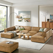 Load image into Gallery viewer, Restore 6-Piece Vegan Leather U-Shaped Armless Sectional Sofa by Modway