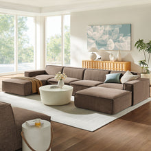 Load image into Gallery viewer, Restore 6-Piece Performance Fabric Upholstered Modular Sectional Sofa by Modway