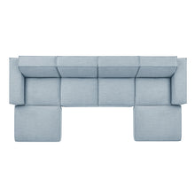 Load image into Gallery viewer, Restore 6-Piece Performance Fabric Upholstered Modular Sectional Sofa by Modway